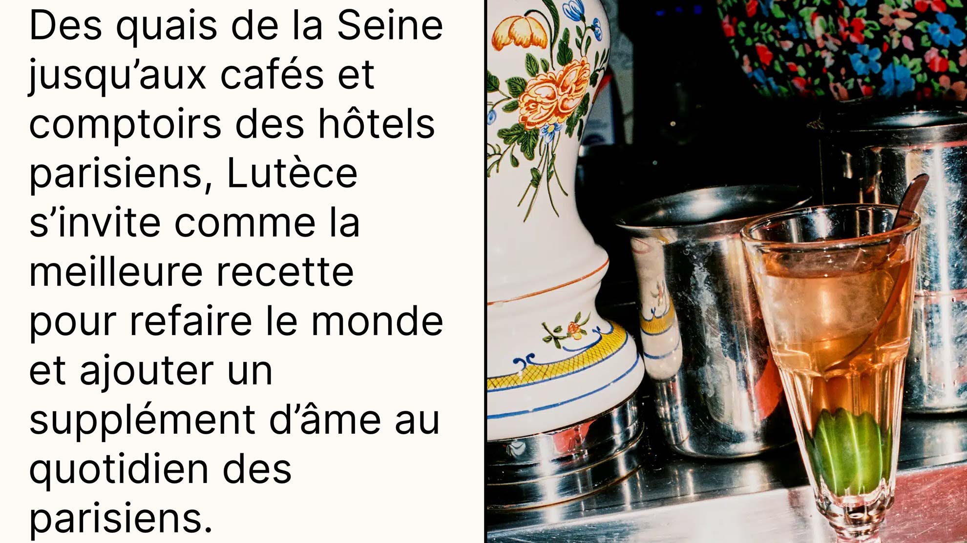 Lutèce Apéritif